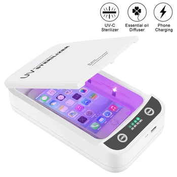 

Multifunction Cell Phone Box Support Eliminator Ultraviolet Case for Acessories Toothbrush KQS8