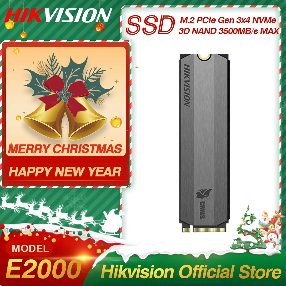 Hikvision HikStorage SSD 256 ГБ 512 ТБ 2 M.2 ngff Nvme Pcie Внутренний твердотельный диск SDD 2280 для