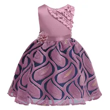 Г. Зимнее рождественское платье для девочек Детские платья для девочек, костюм элегантное праздничное платье принцессы с Блестками одежда для детей от 3 до 10 лет