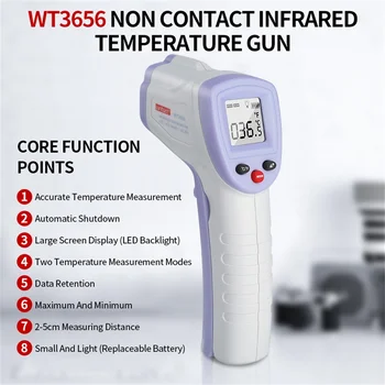 

Non-contact Laser Infrared Thermometer Instant Read IR Thermometer 35 to 43℃
