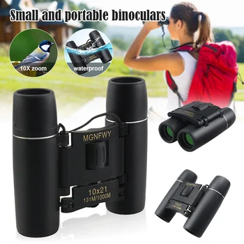 

Portable Small Binoculars Compact Lightweight Foldable for Adults Kids Traveling Sightseeing Concert Theater DQ-Drop