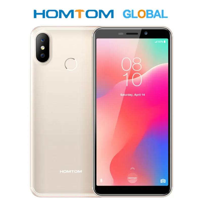 

HOMTOM C1 5.5" 18:9 Full Display Quad Core MT6580A 1GB 16GB Dual SIM Mobile Phone Face ID Fingerprint 13MP 3000mAh Smartphone