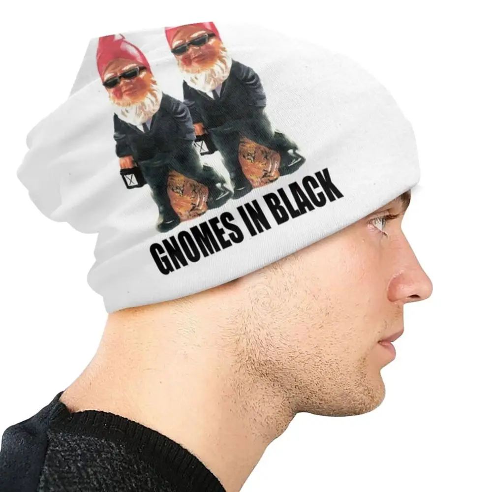 Gnomi In berretto nero cappello lavorato a maglia passamontagna cappelli  gnomi da giardino gnomo uomo In gnomo nero umorismo divertente umorismo  sciocco carino|Men's Skullies \u0026 Beanies| - AliExpress