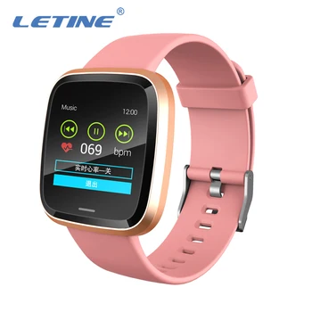 

G-sensor Parameter Smart Bracelet IT116 IP67 Waterproof Heart Rate Blood Pressure Monitoring Weather Information Smart Band