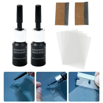 

Car Glass Nano Kit Window Crack Fluid Maintenance Tools Set Accessories