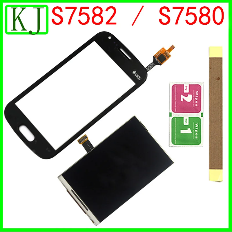 

For Samsung Galaxy Trend Plus DUOS 2 S7582 S7580 LCD Display + Touch Screen Digitizer Sensor Outer Glass