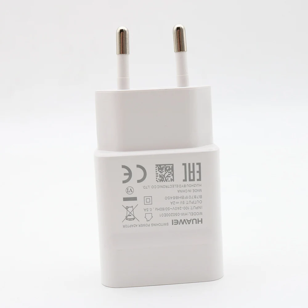 Оригинальный зарядный кабель HUAWEIl 5 В 2 а для ЕС и США Micro USB/Tpye C P8 9 nova 3i 2i honor 8x 7c p6 p7 p8