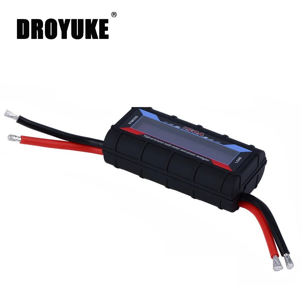 Droyuke  150A High Precision Watt Meter and Power Analyzer with LCD Backlight Electrical Analyzer