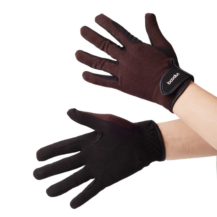 Профессиональные перчатки для верховой езды, перчатки для верховой езды для мужчин и женщин, легкие дышащие YA88