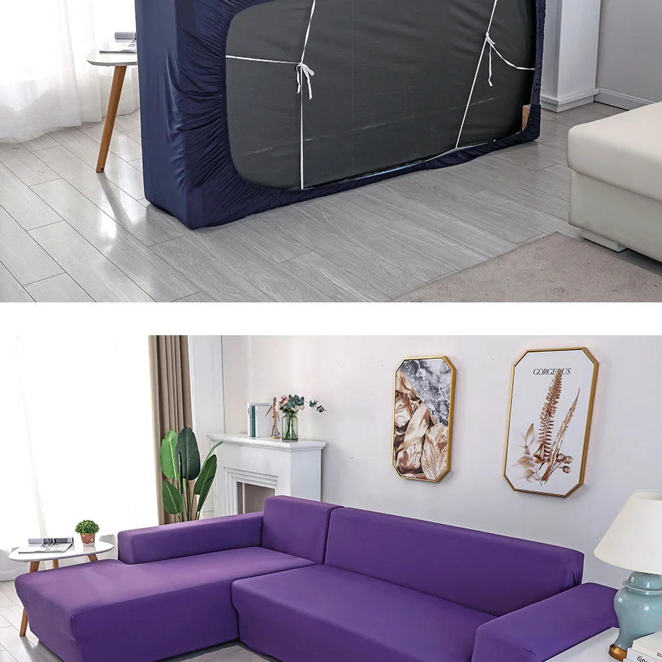 Современный угловой чехол для дивана, мебель для гостиной, чехол для дивана, шезлонг, чехол для дивана в форме L, эластичный стрейч, универсальный