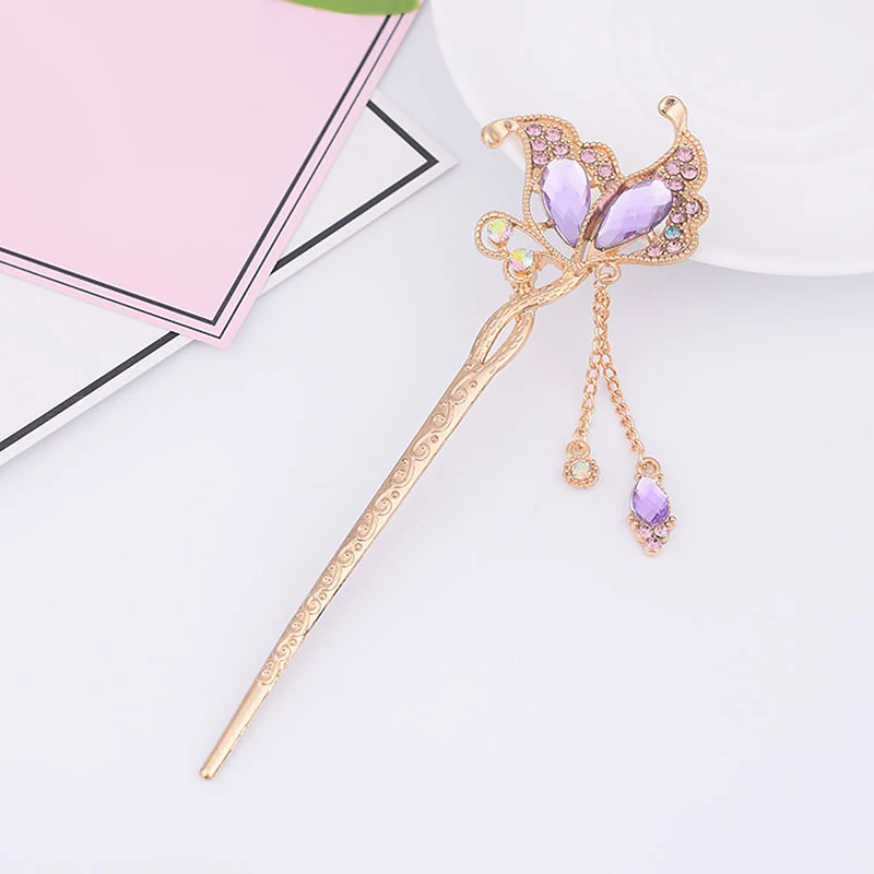 Новые Ретро заколки для волос с кисточками женщин шпильки головной убор подвеска