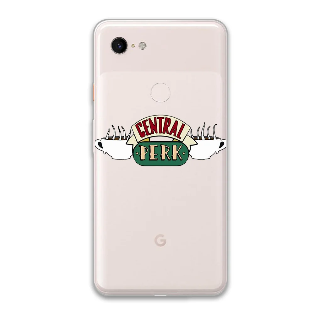 Friends TV Case For Google Pixel 4 5 3 2 XL Cover for Pixel 3a 4a XL 5G Soft Silicone TPU Luxury Shockproof Phone Protect Fundas