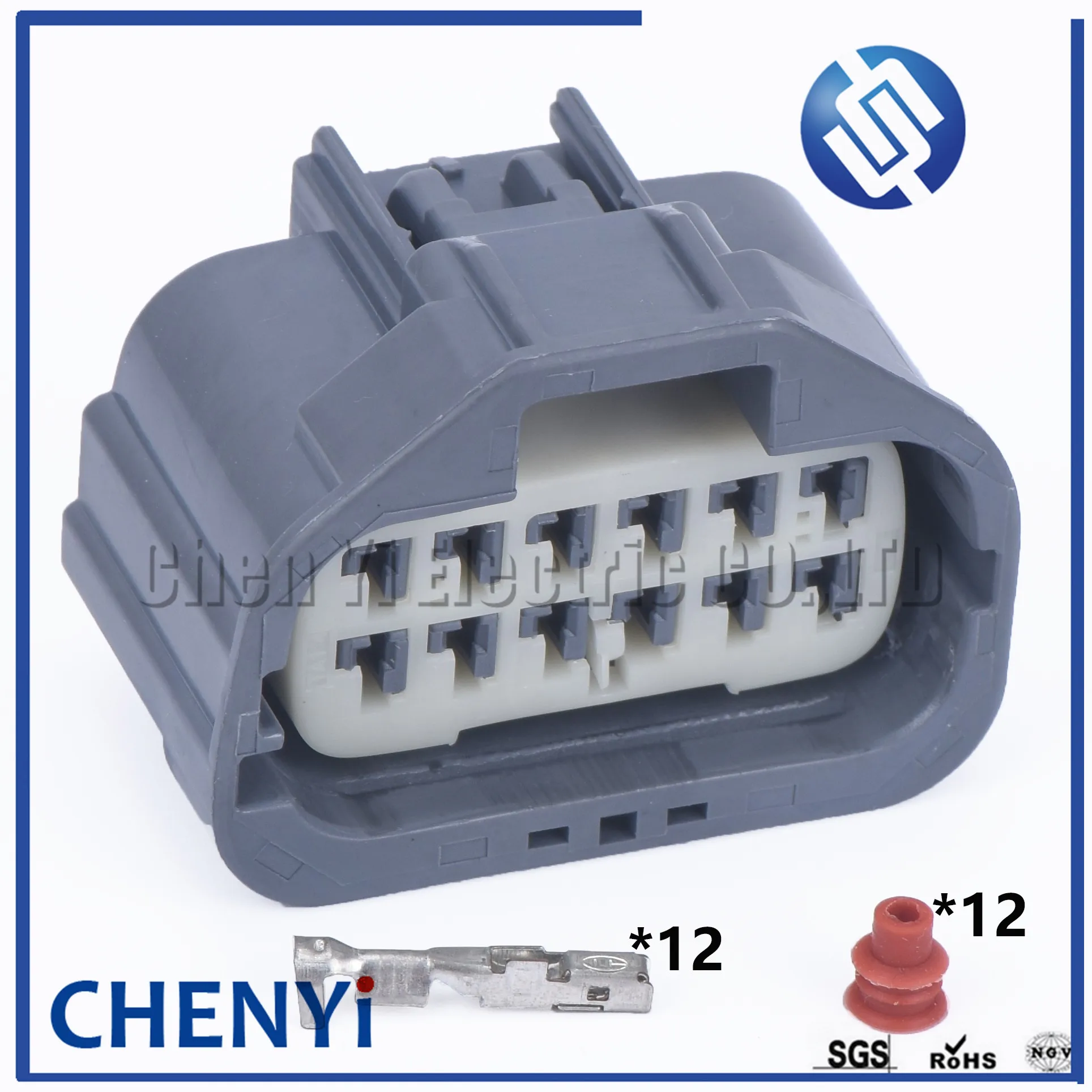 1 set 12 pin 1.5 female 7282-5545-10 7283-5545-10 Auto Accelerator Pedal Automobile Waterproof Connector Sealed Sockets For Ford |