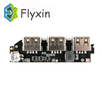 

5V 1A 1.5A 2.1A 3 USB Power Bank Charger Circuit Boost Board Step Up Power Module + 5S 18650 Li-ion Case Shell DIY Kit Powerbank