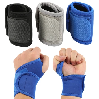 

1pcs Fitness Weightlifting wristbands Breathable Comfortable Stabilize Wrist Support Strap Thumb Binding Design Wrist Bracer