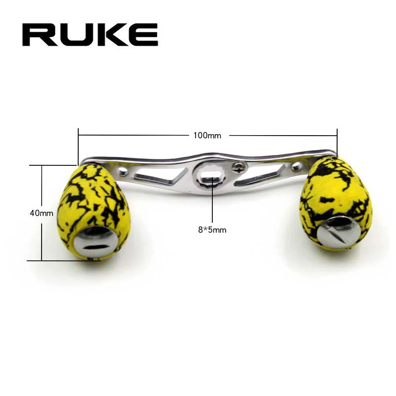 RUKE удилище для рыбалки EVA ручка для литья рыболовной катушки, размер отверстия 8*5 мм, костюм Abu и Катушка Daiwa, высокое качество