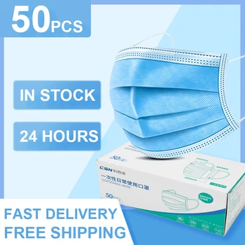 

Blue Disposable Masks 3ply Disposable Face Mask Non-woven Meltblown Cloth Masks Mouth Mask