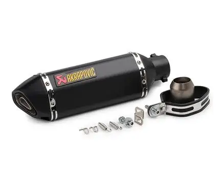 51 мм Универсальный Akrapovic мотоцикл выхлопной глушитель выхлопных газов для FZ1 R6 R15 R3 ZX6R ZX10 Z900 1000 CBR1000 GSXR1000 650 K7 K8 K11 600 - Цвет: C