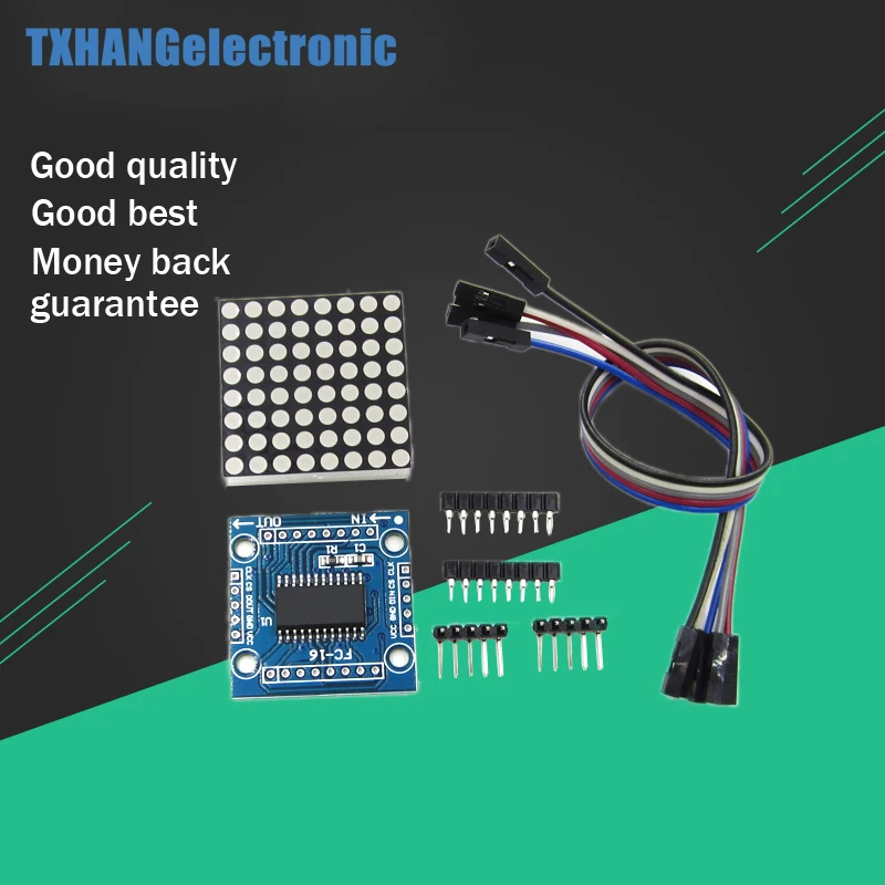 

10pcs MAX7219 dot matrix module microcontroller module DIY KIT diy electronics