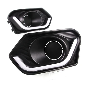 

2Pcs for Suzuki DZIRE - Two-Color Car Daytime Running Light, Turning Fog Light