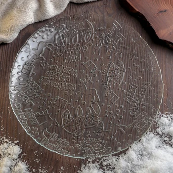 

Substitute plate 35 cm, transparent