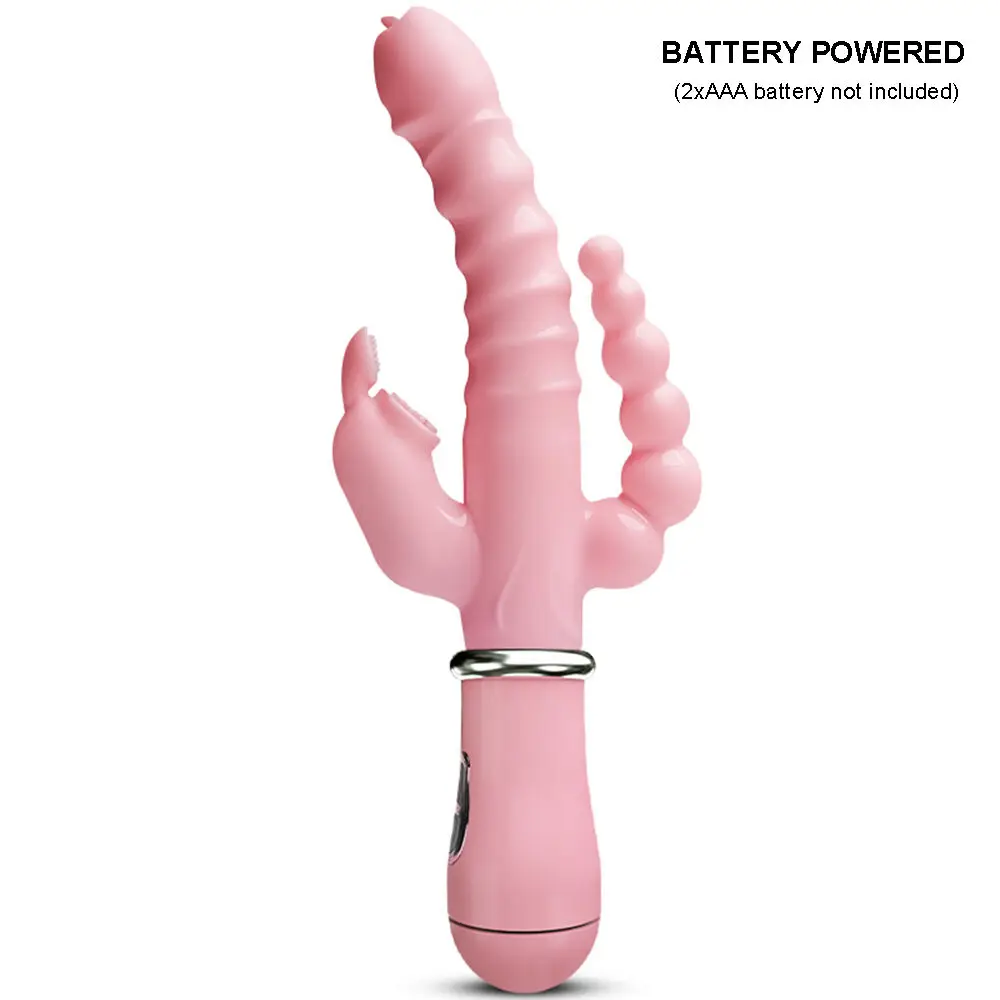 3 In 1 Dildo Rabbit Vibrator Waterproof USB Magnetic Rechargeable Anal Clit Vibrator Sex Toys for Women Couples Sex Shop