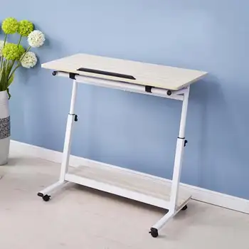 

2020 Computer Table Adjustable Portable Laptop Desk Rotate Laptop Bed Table Can be Lifted Standing Desk 60X40CM