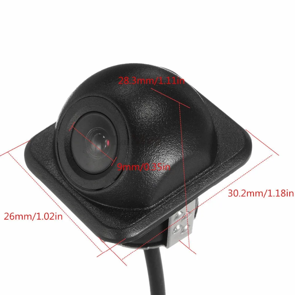 2.4g wireless Car Rear View IP68 Waterproof 170 Wide Angle 8LED Night Vision Back Up Reverse Camera Parking Assistance (4)