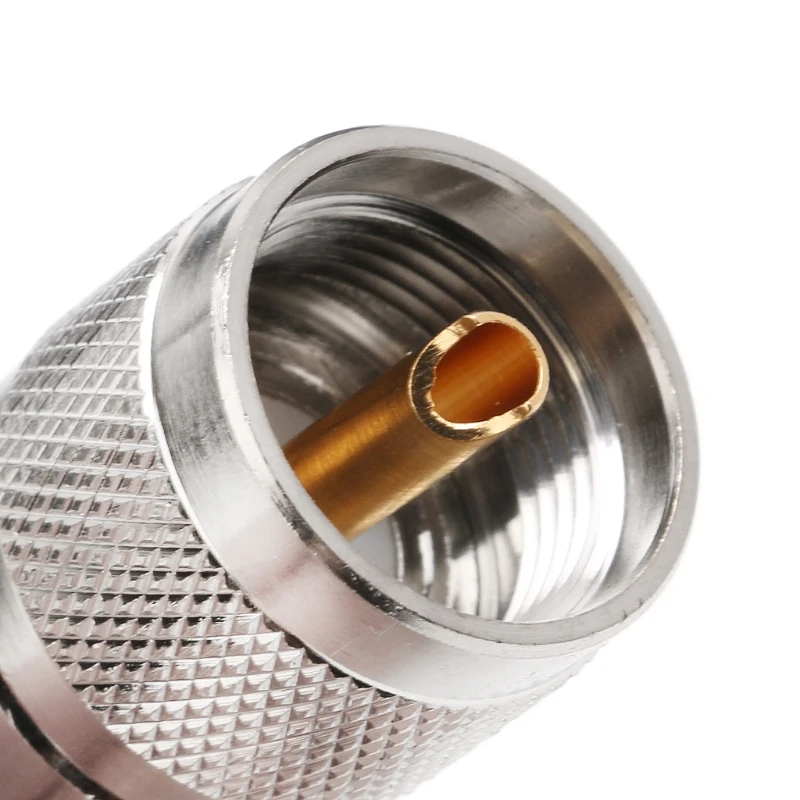 

RF Coaxial Adapter UHF Male Plug PL259 Clamp RG8 RG165 RG213 LMR400 Connector