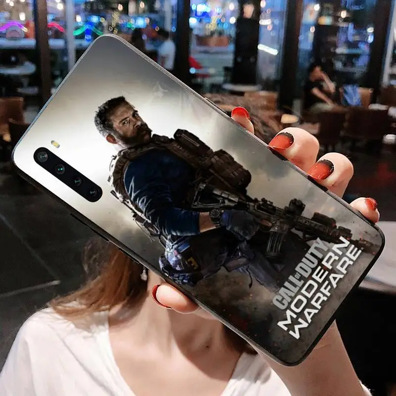 Силиконовый черный телефонный чехол Call of Duty Warzone для Xiaomi Mi Note 10 Lite 9T Pro xiaomi CC9