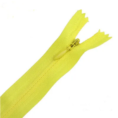yellow 5pcs 5 шт. 20 см длина нейлоновая катушка молнии портной одежды швейные изделия ручной работы DIY аксессуары сумка брюки одежда слайдер застежка молнии - Цвет: yellow 5pcs