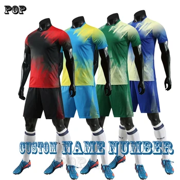 

Professional Football Jerseys Men Custom Shirts Set Customize Jersey Soccer Sportswear Training Tracksuit Uniforms Breathable