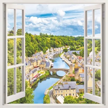 

Photo wallpaper 1398*1398mm 4 leaf, collection of nature "Window in Europe" в-009 paper 130g/m2