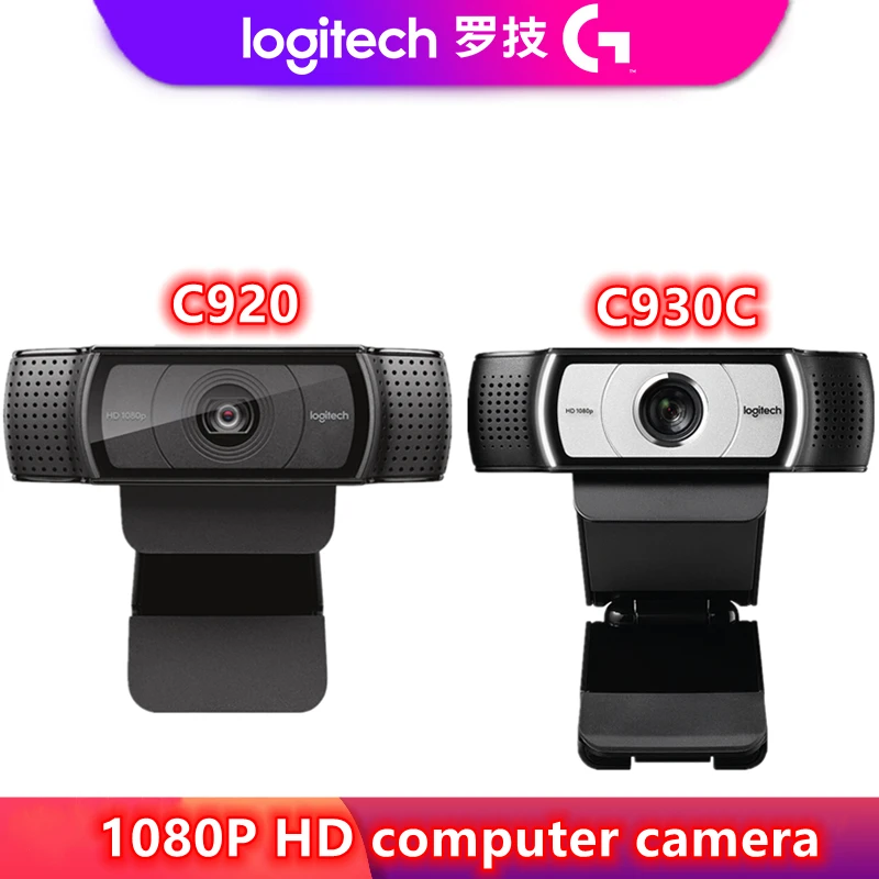 Logitech C920 Computer Camera C920e/c930c/hd Webcam Remote With Microphone Notebook Driver-free Installation - Webcams - AliExpress