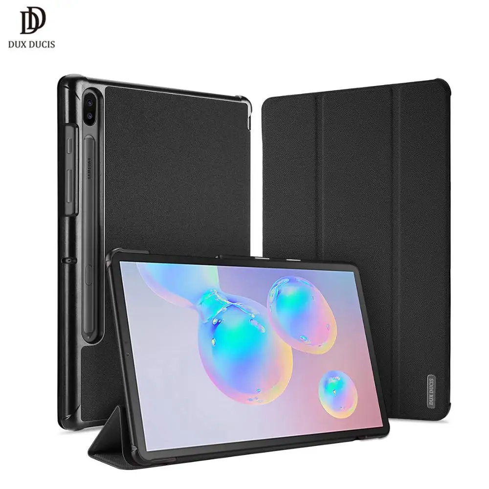 DUX DUCIS PU кожаный флип чехол для samsung Galaxy TAB S6 умный защитный чехол для samsung TAB S6 S 6 10,5 дюймов Coque