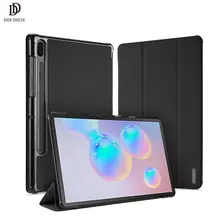 DUX DUCIS PU кожаный флип чехол для samsung Galaxy TAB S6 умный защитный чехол для samsung TAB S6 S 6 10,5 дюймов Coque
