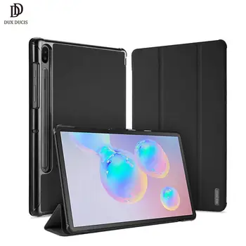 

DUX DUCIS PU Leather Flip Case for Samsung Galaxy TAB S6 Smart Protective Cover for Samsung TAB S6 S 6 10.5 inch 2019 Coque New