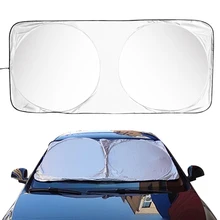 Автомобиль-Стайлинг Складной Джамбо переднее заднее окно автомобиля солнцезащитный козырек Авто козырек лобовое стекло блок крышка Солнцезащитный козырек