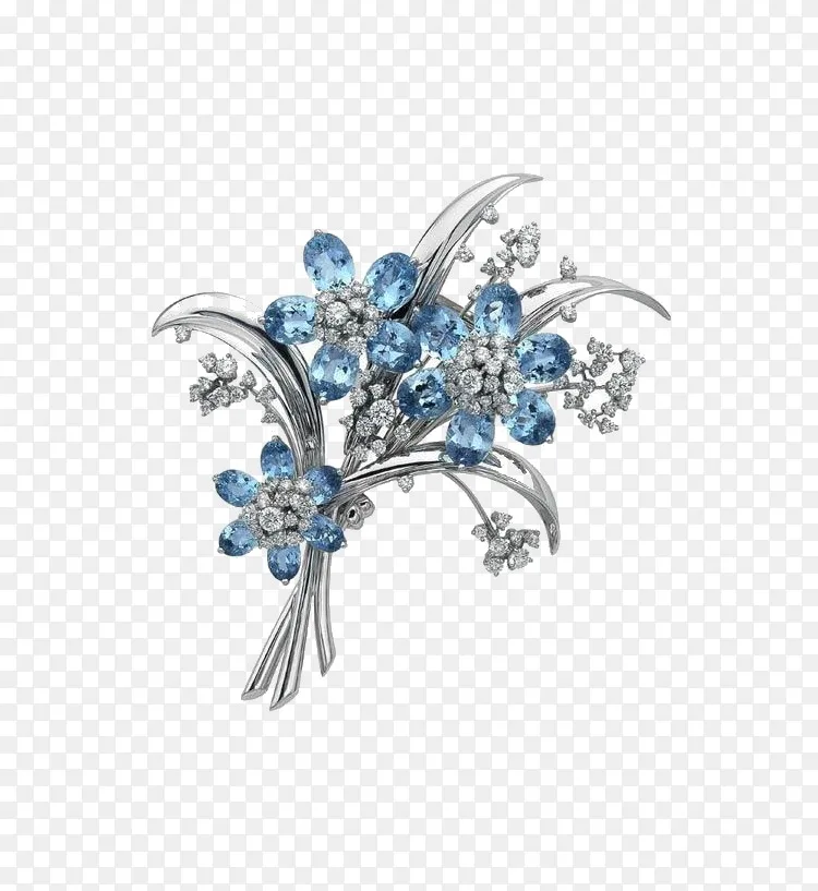 胸针范克莱夫和arpels珠宝宝石奢侈品 宝石花png图片素材免费下载 图片编号 Png素材网