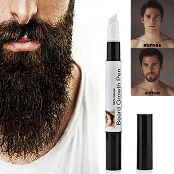

1pcs Men Hair Sideburn Beard Mustache Repair Shape Growth Pen Beard Growth Pen Shaping Styling Spray Tools