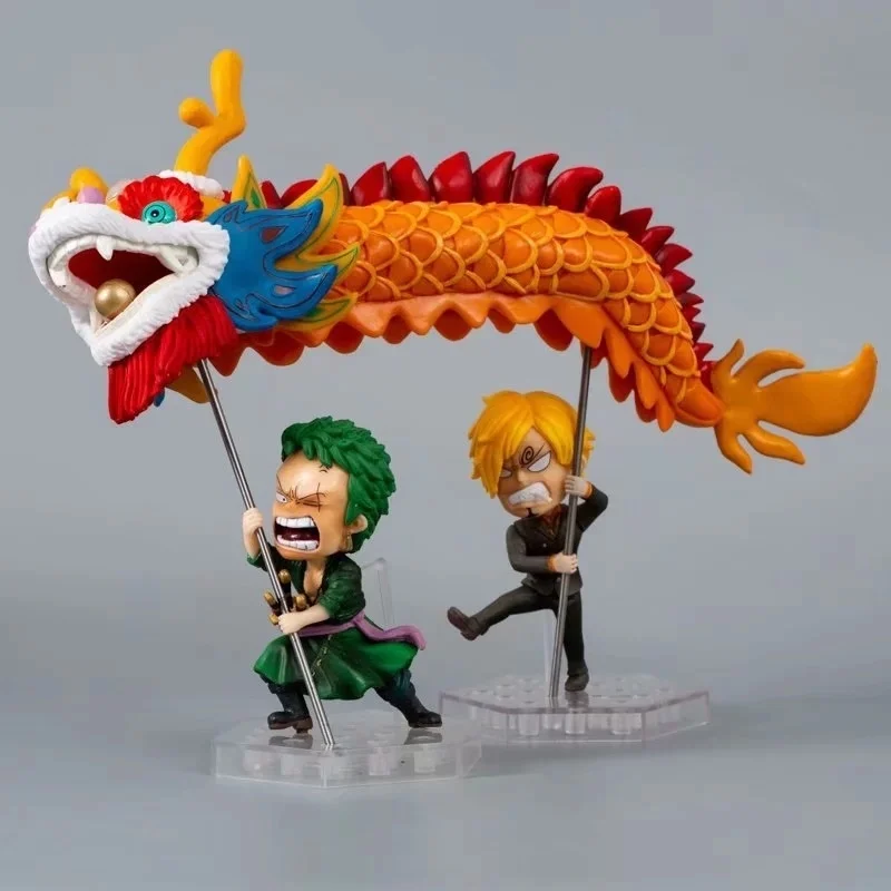 One piece Аниме GK Vinsmoke Sanji Обезьяна D Luffy, franky BROOK мультфильм рисунок 6,5-25 см