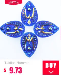 Taidian Hummingbird, Овальные, в виде животных, каучуковые, для женщин, 20*50 мм, пришивные стразы, аксессуары,, 100 шт. и 150 шт