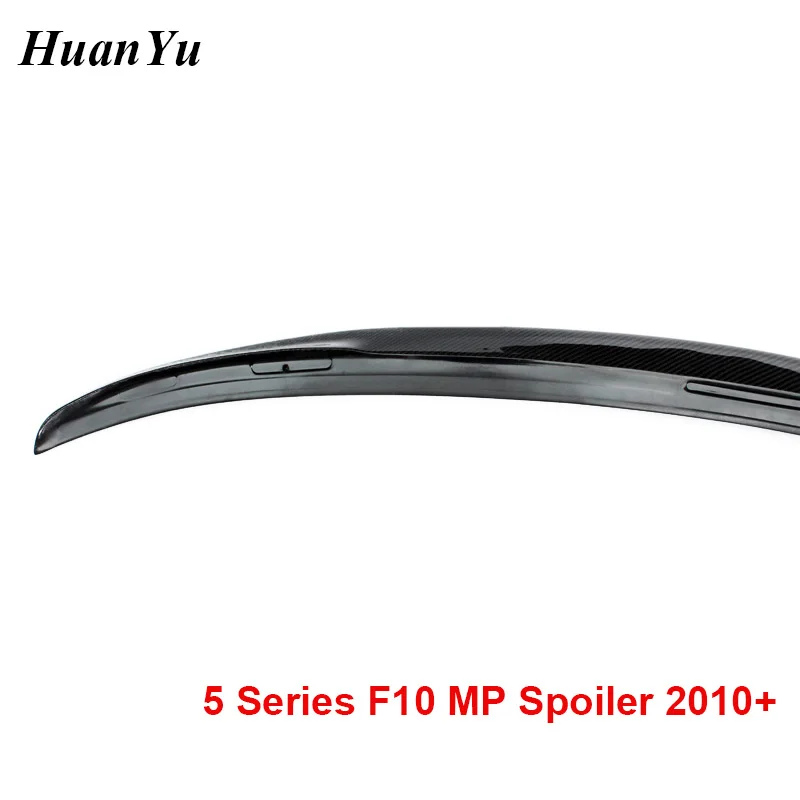 Задний спойлер из углеродного волокна P Style F10 F18 для BMW 5 серии багажник губа Ducktail