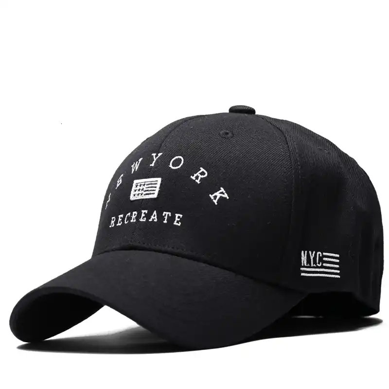 closed baseball caps