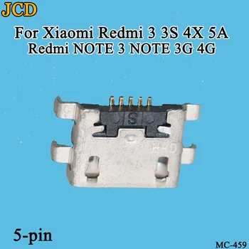 

JCD 100PCS/Lot For Xiaomi Redmi 3 3S 4X 5A NOTE 3 Redmi NOTE 3G 4G USB Charge Jack Port Plug Socket Charging Dock Connector