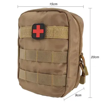 

First Aid Bag Molle Medical EMT Cover Outdoor Emergency Military Program IFAK Package Travel Hunting Utility Pouch