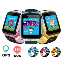 Q529 Smart Baby Watch Compatible IOS & Android SOS Call Watches Anti-Lost GPS Tracker Remote Monitor Smart Watch for Kids Safety