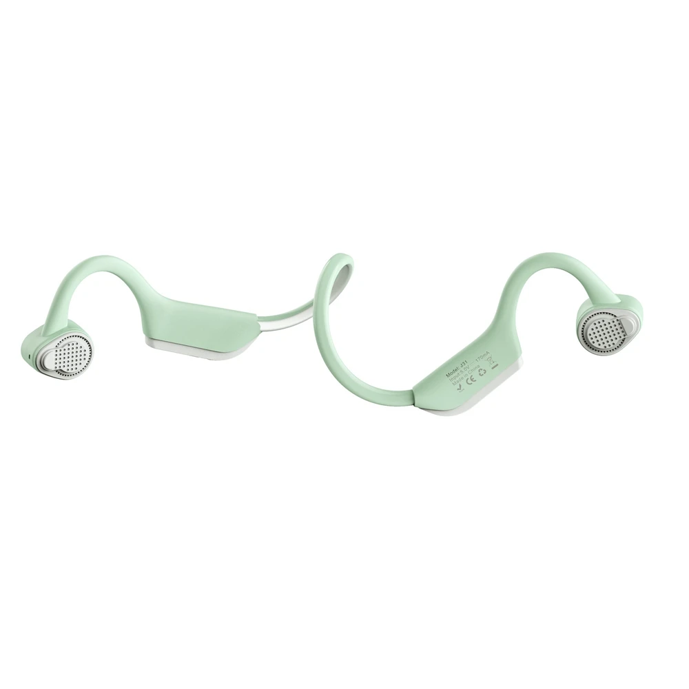 J31Wireless Bone Conduction Earphone Bluetooth 5.0 Outdoor Sport Headset Smart Noise Reduction Sport Headphones for mobile phone