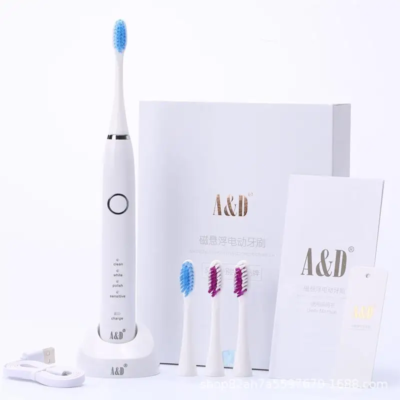

Manufacturers Wholesale AI Lide Lazy Electric Toothbrush Adult Sonic Type Vibration Lazy Toothbrush Send 4 Brush Heads