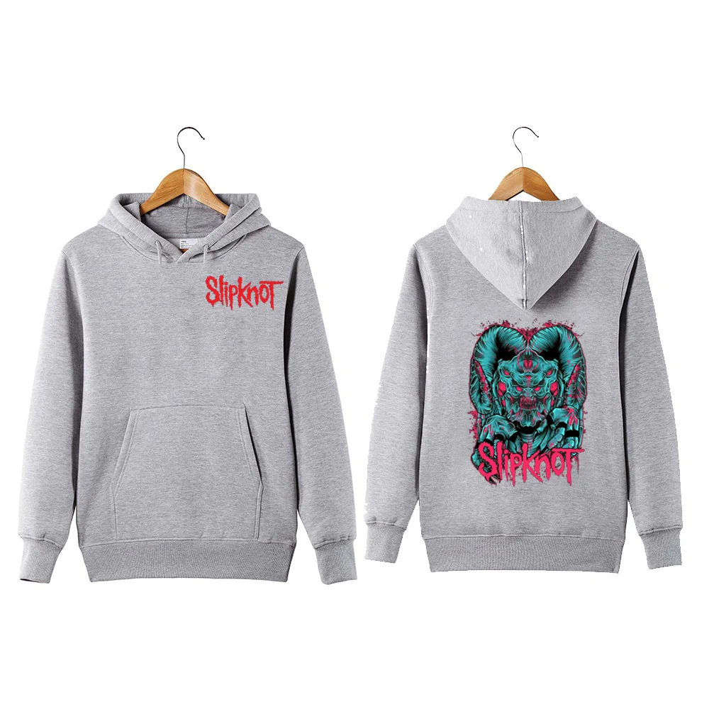 Slipknot рок толстовка с логотипом группы Slipknot Sweatershirt рок Толстовка С Логотипом Группы уличная хип хоп толстовка с капюшоном